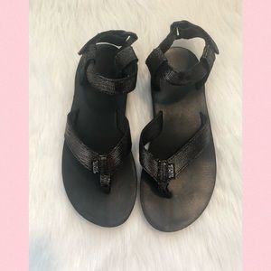 Teva Original Metallic Snake Leather Sandal